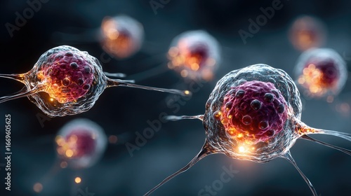 Injectable nanobots for cancer cell targeting.