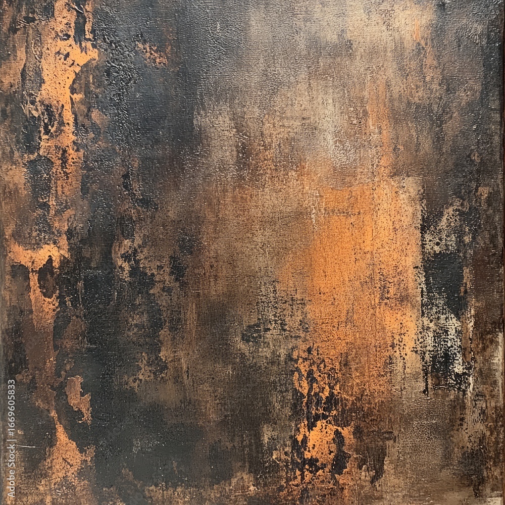 Fototapeta premium Abstract copper-toned texture