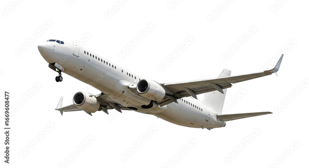 Obraz premium airplane isolated on white