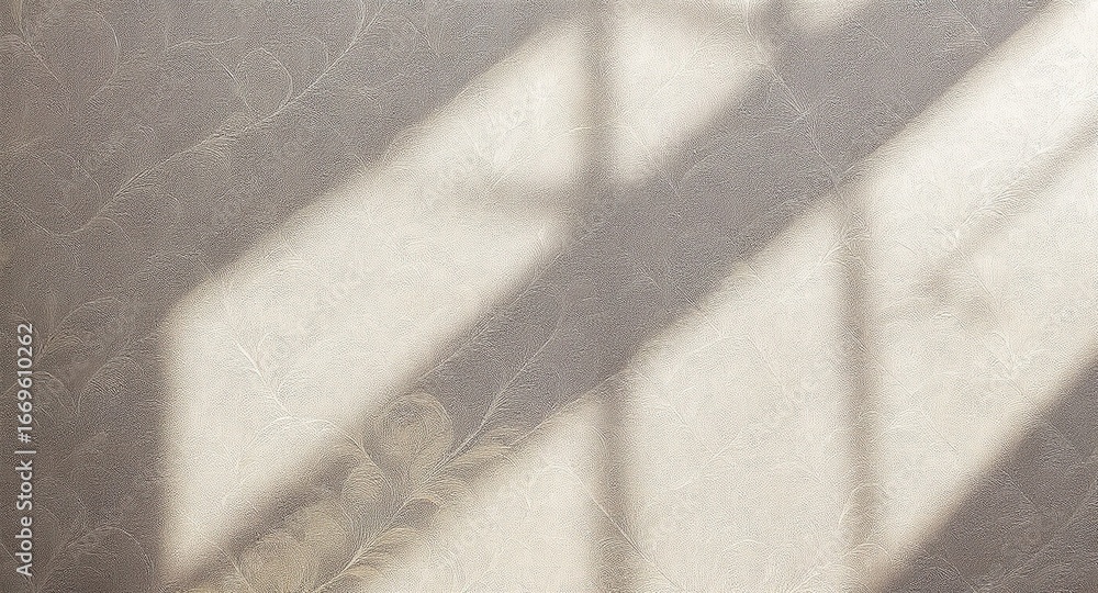 Wallpaper, textured and sunlit, featuring an elegant embossed floral pattern, radiates warmth and sophistication, adding depth, timeless charm, and soft decorative beauty to any interior, enhancing wa Wallpaper, textured and sunlit, featuring an elegant embossed floral pattern, radiates warmth and sophistication, adding depth, timeless charm, and soft decorative beauty to any interior, enhancing wa