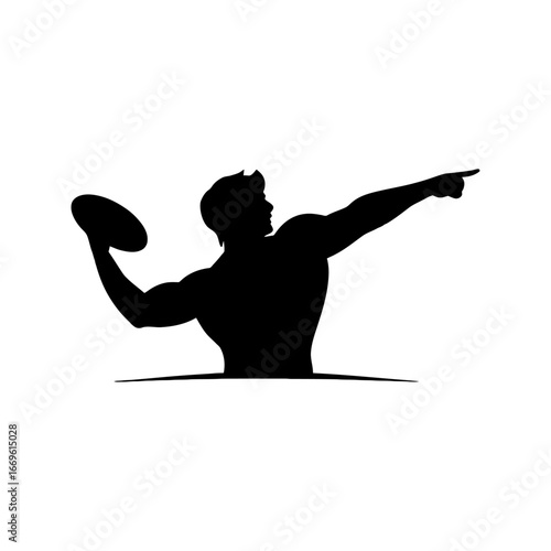 Discus Thrower logo