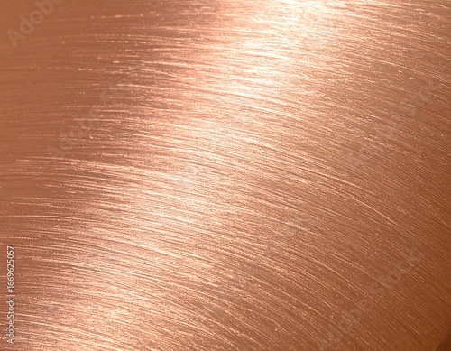 Abstract close-up of a copper surface with flowing lines and texture, showcasing metallic details