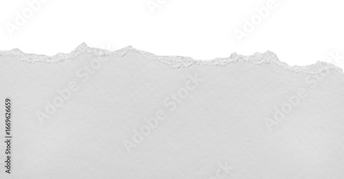 torn blank pages with uneven texture edges. set of ripped white paper sheets png isolated on transparent background. document or newspaper mockup.
