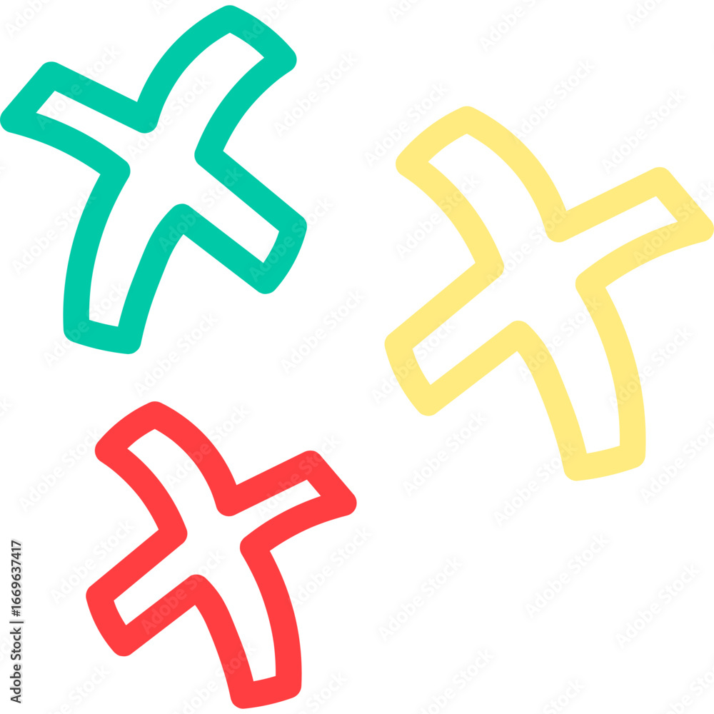 Obraz premium Cute Handdrawn School