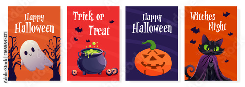 Halloween illustrations perfect for spooky celebrations and fun activities