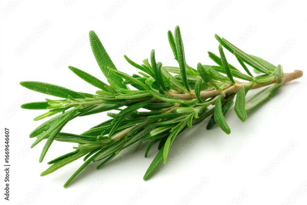 Fototapeta premium Rosemary sprig detail