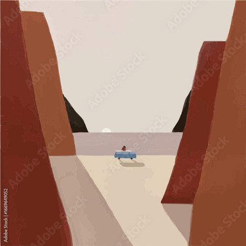 road in the desert