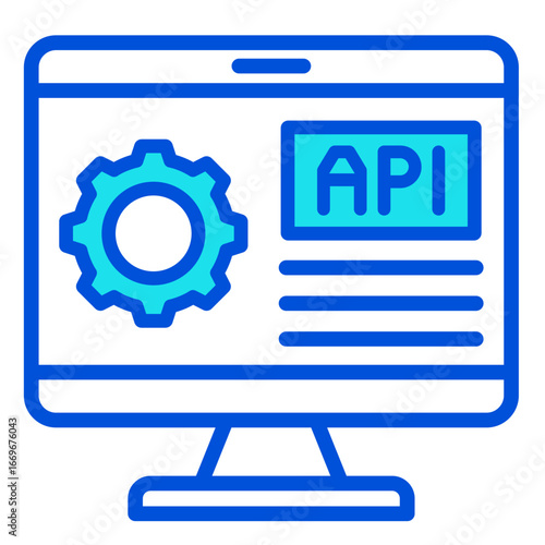 Api  Icon Element For Design