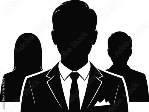 Business team professional attire professionals women