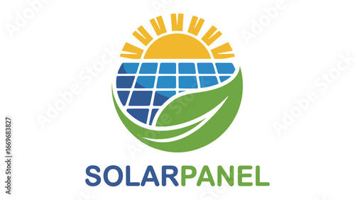 Solar Logo Design Vector, Unique and professional Solar Logo Design, Sun solar energy logo design template.