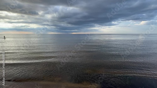 baltic sea beach summer waves jurmala latvia