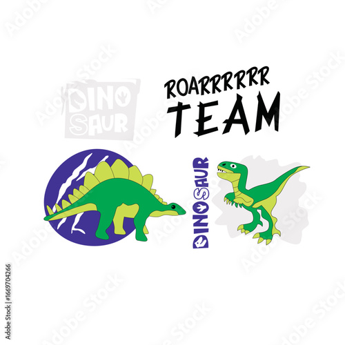dinosaurus roarr team danger.eps