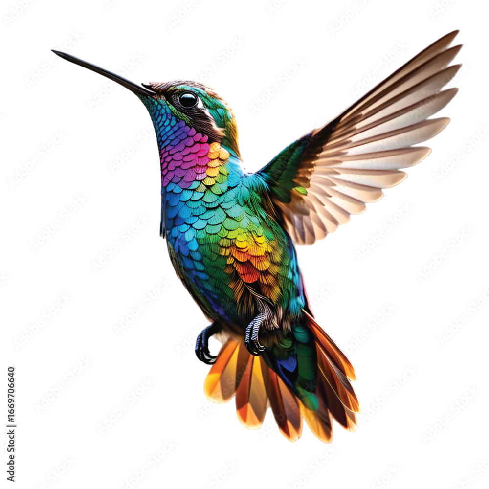 Fototapeta premium hummingbird in flight