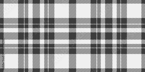 Vichy seamless vector textile, premium texture background pattern. Store check fabric plaid tartan in grey and white colors.