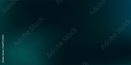 Modern dark blue to light blue and green gradient background illustration ideal for sophisticated visual designs art