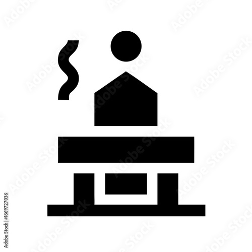 Sauna Icon Set – Relaxation, Wellness, Spa, Heat, Vector, Editable, Minimal, Modern