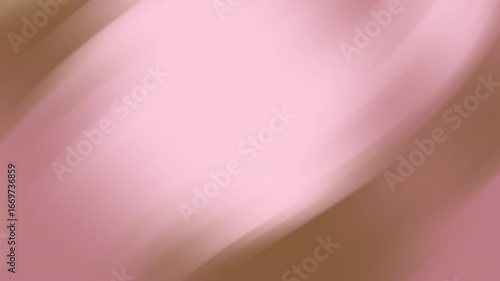 Abstract Gradient Waves: Soft Blurred Pink, Rose, Brown, and Beige Waves in a Seamless Loop, Ideal for Serene Backgrounds, Branding, Web Design, and Elegant Visuals