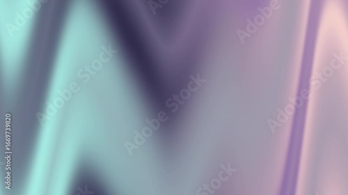 Flowing Abstract Waves: Smooth Teal, Purple, and Pink Waves in a Seamless Loop, Perfect for Creative Projects, Presentations, Backdrops, and Modern Digital Art