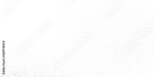 Mesh grunge dotted halftone gradient texture. Vanishing polka dot vector abstract simple modern