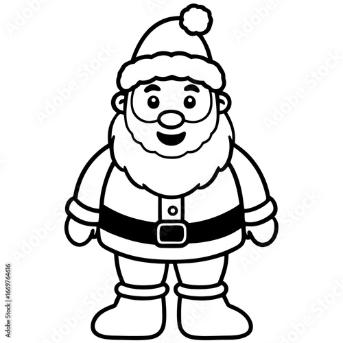 santa claus cartoon