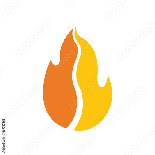 fire logo design burning and blazing