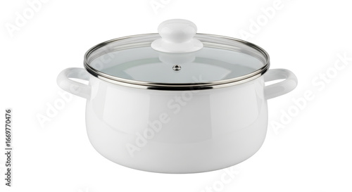 Photos Isolated White Cooking Pot