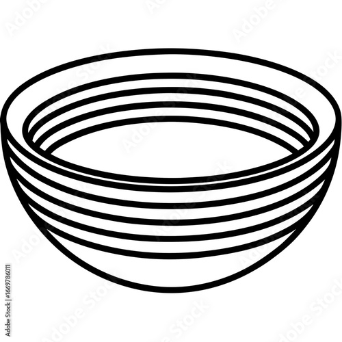 empty plate isolated on white