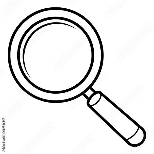 vector magnifying glass