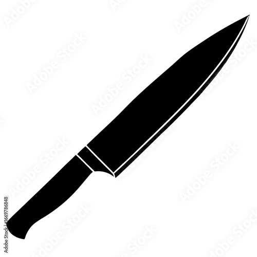 knife isolated on white background