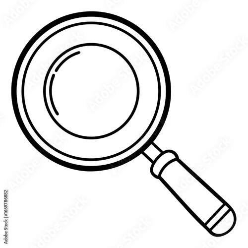 vector magnifying glass