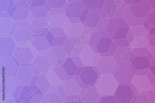 Seamless hexagonal gradient wallpaper vector background. Abstract geometric pattern in EPS format suitable for web and print design.