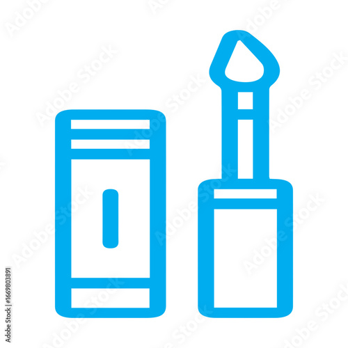 Lipstick icon outline