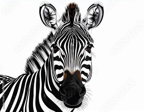 Generated image of zebra