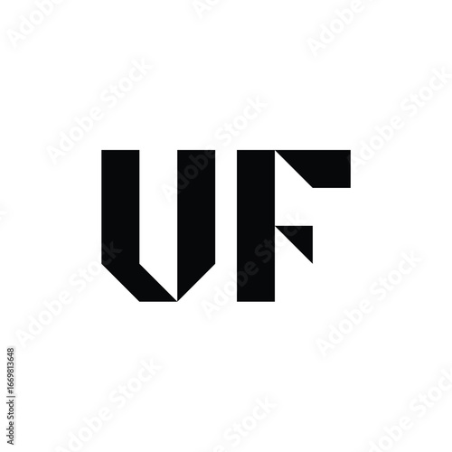 Free Download UF monogram logo design letter text name symbol monochrome logotype alphabet character simple logo - GFXLoad