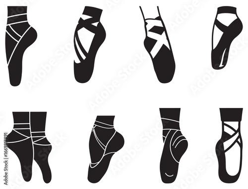 BALLET FEET SILHOUETTE