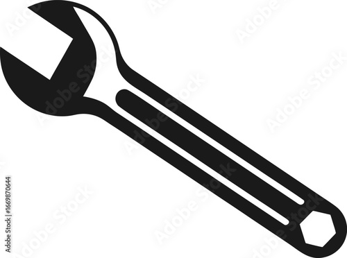 Hex Key or Allen Key Tool Icon