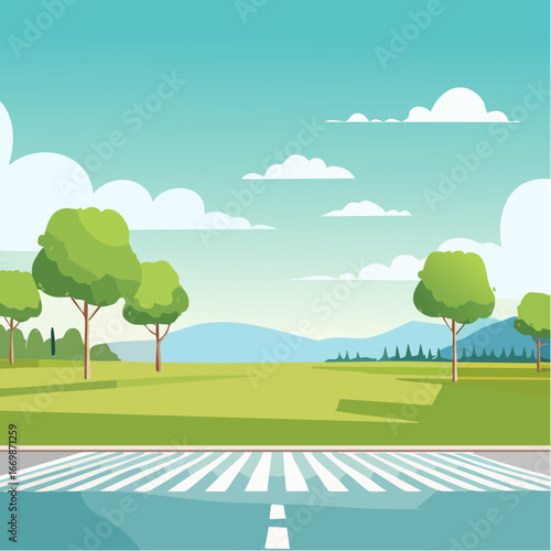 Turquoise background with white stripes