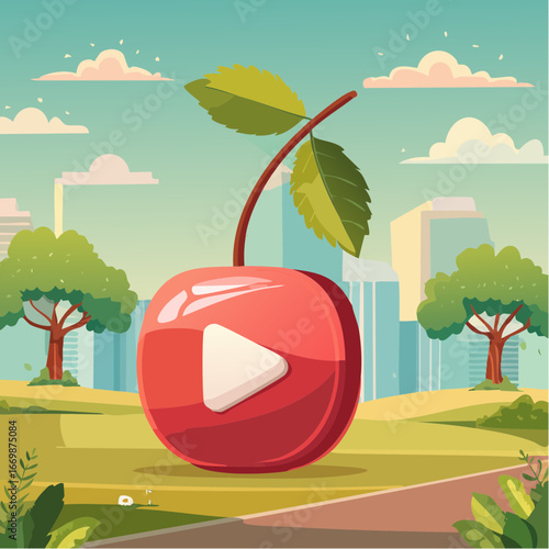 Cherry player buttons