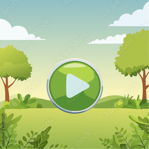 Green player buttons