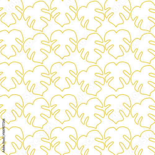 MONSTERA LEAVES EXOTIC DESIGN PATTERN TEXTURE BACKGROUND