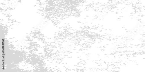 Rectangular aged grunge background. Distressed dirty vintage surface with texture of ice and snow. Shabby old template for winter design. Vector illustration.