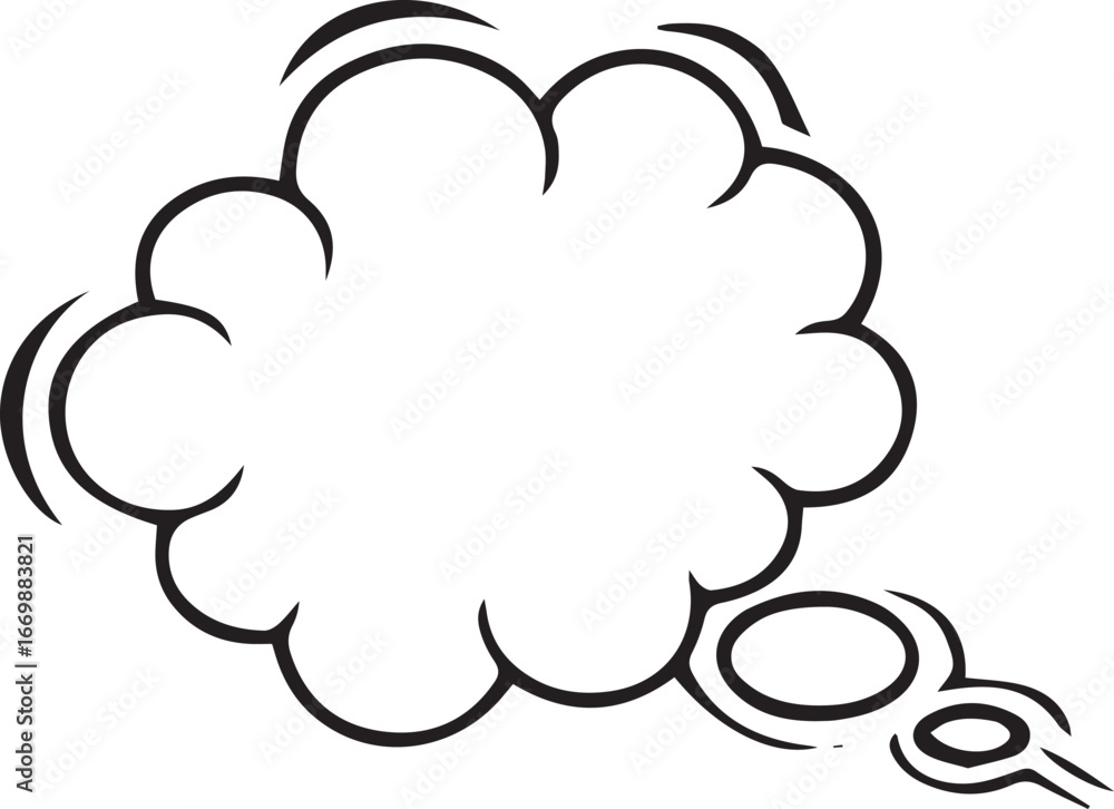 Hand Drawn Comic Speech Bubble– Vector Doodle Style Talk, Thought & Chat Balloons Hand Drawn Comic Speech Bubble– Vector Doodle Style Talk, Thought & Chat Balloons