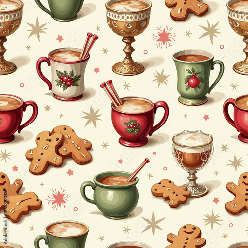 cup of tea and cookies