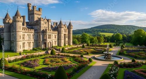 Adare Manor - A Luxurious Irish Castle Hotel and Gardens.