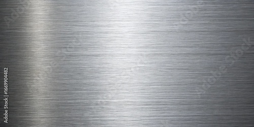 Brushed metal texture background with a shiny, modern look, perfect for industrial designs, wallpapers, and abstract art projects, creating a sleek and polished effect