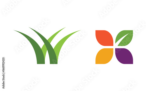 Tree leaf ecology nature  Healthy vegan concept element v4.33