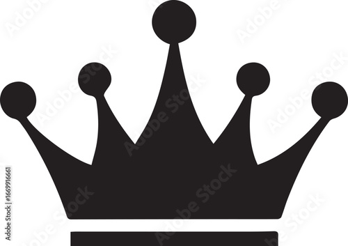  crowns icon vector illustration