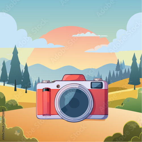 Photo camera icon VECTOR