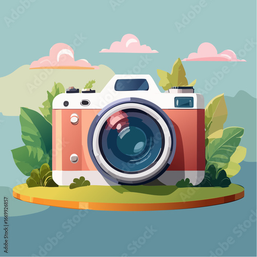 Photo camera icon VECTOR