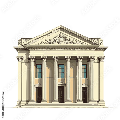 Classical Architecture Temple